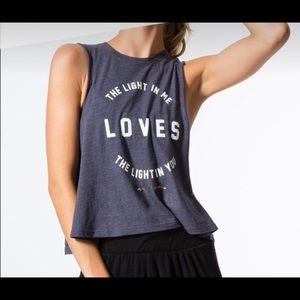 Spiritual gangster tank The light in me